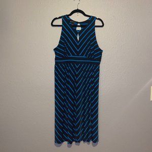 INC striped dress